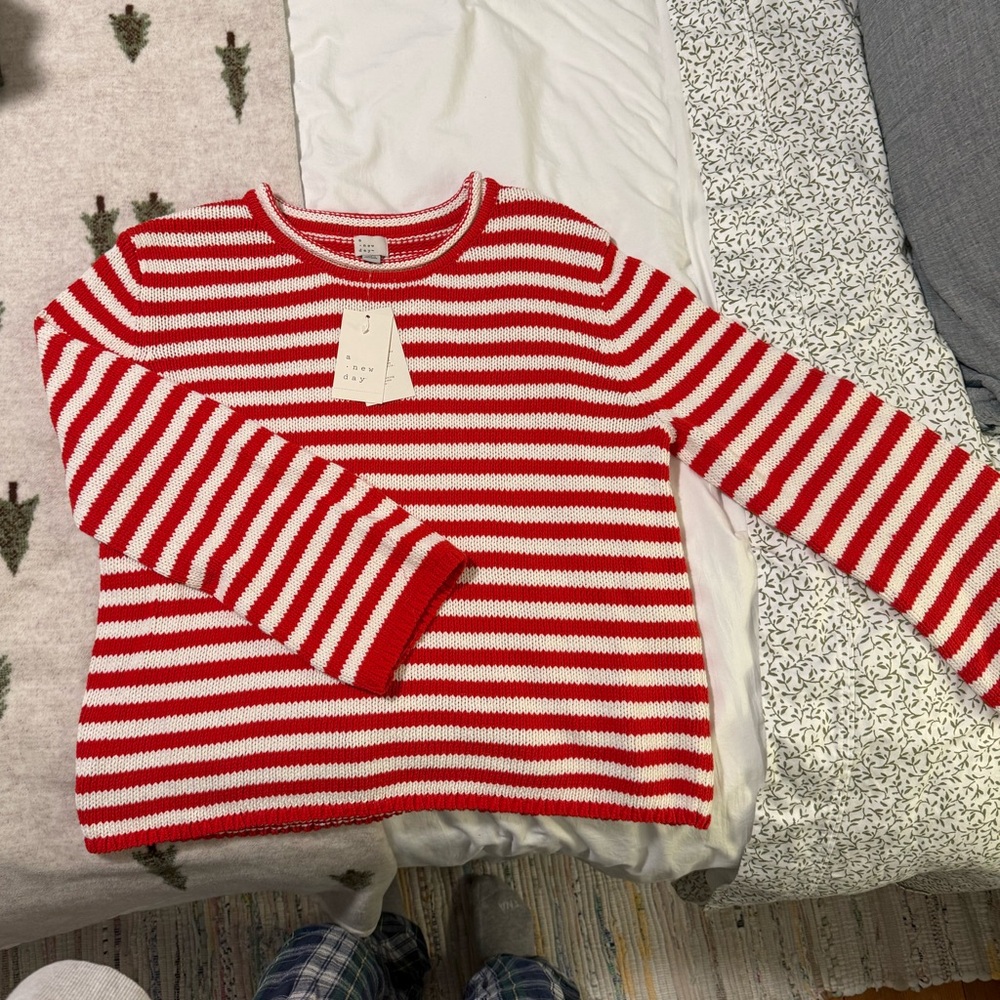 A New Day sweater